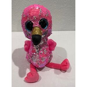 Ty Flippables‎ Pinky the Flamingo Plush Toy